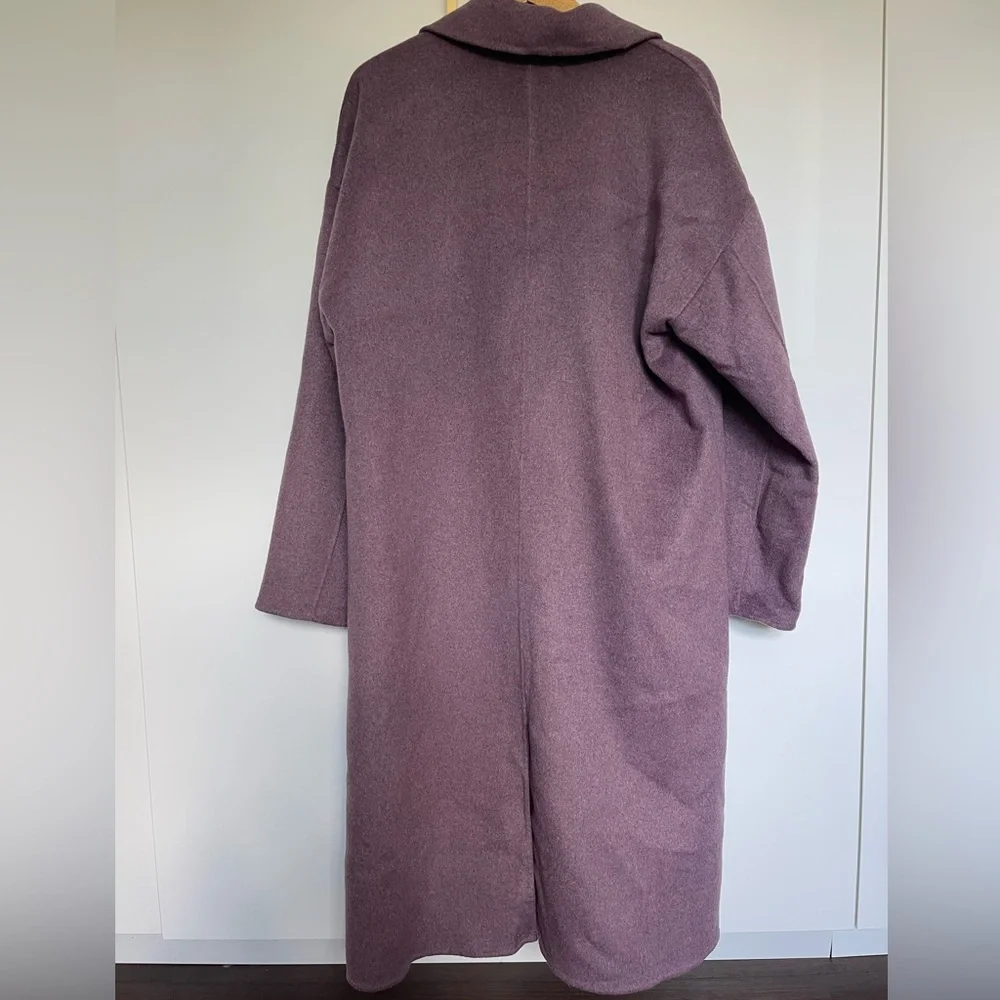 FREE PEOPLE Adore You Wool Coat sz Large - Picture 2 of 4